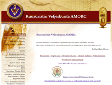 Tablet Screenshot of amorc.fi