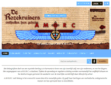 Tablet Screenshot of amorc.nl